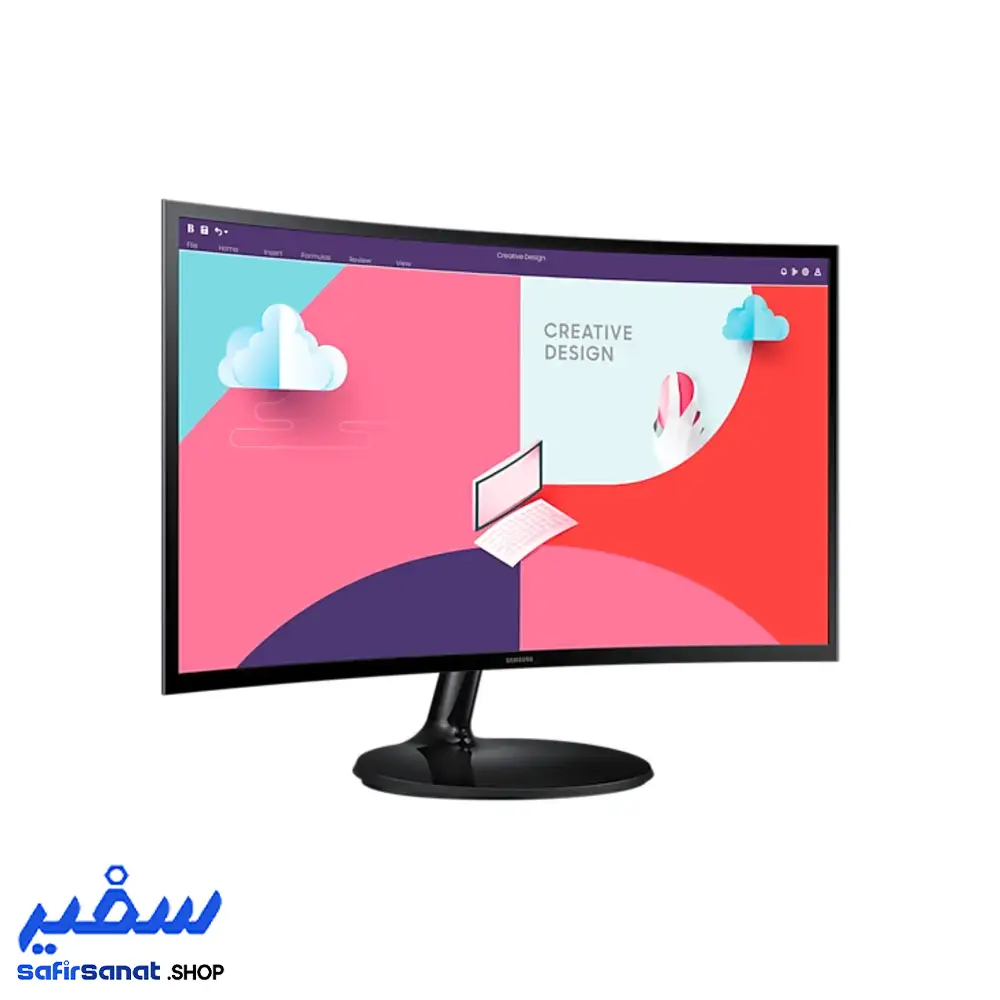 مانیتور خمیده سامسونگ مدل LS24C360 سایز 24 اینچ