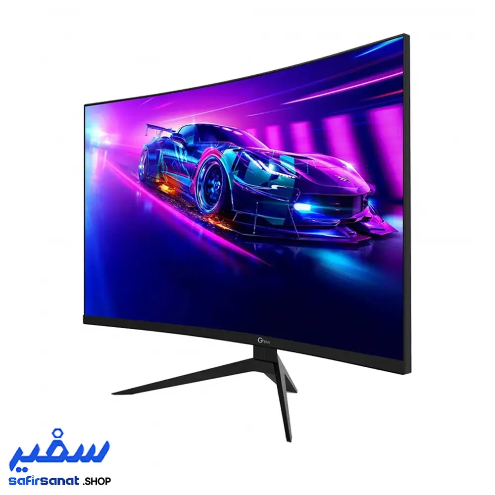 مانيتور خمیده مخصوص بازی جی پلاس مدل GGM-L328QN سايز 32 اينچ