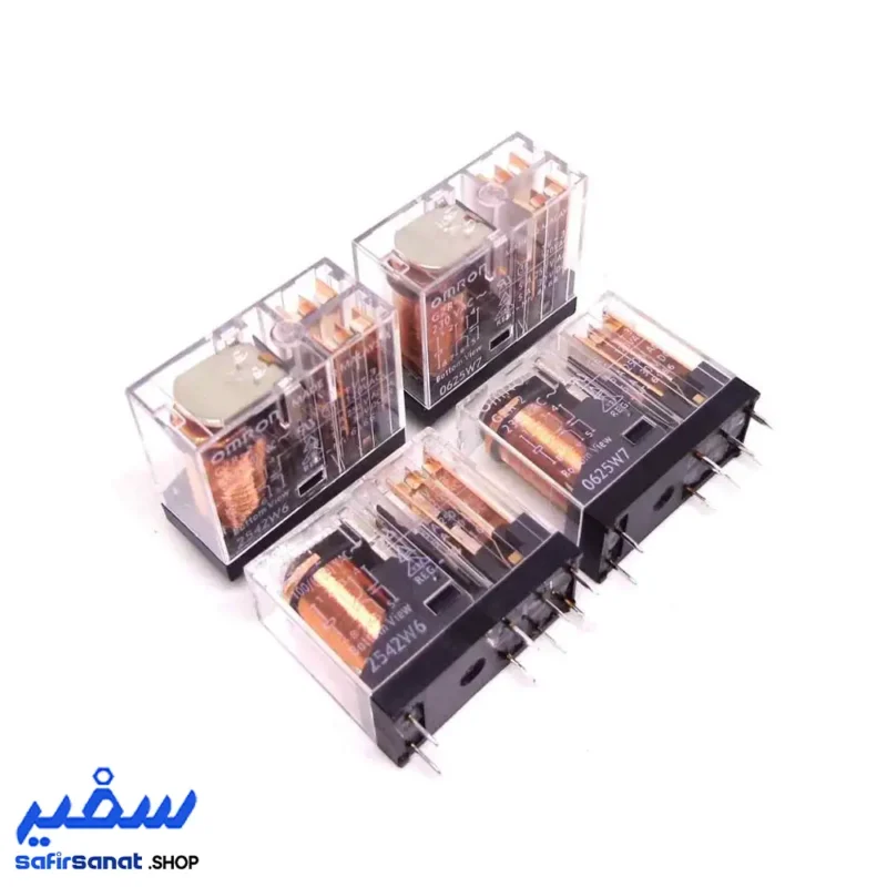 رله 24 ولت امرون مدل OMRON G2R-2 24VDC