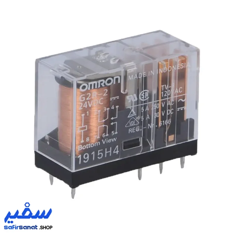 رله 24 ولت امرون مدل OMRON G2R-2 24VDC