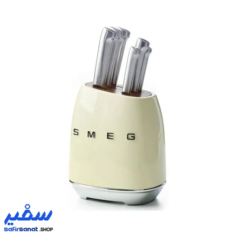 سرویس چاقو 7 پارچه اسمگ مدل SMEG KBSF01