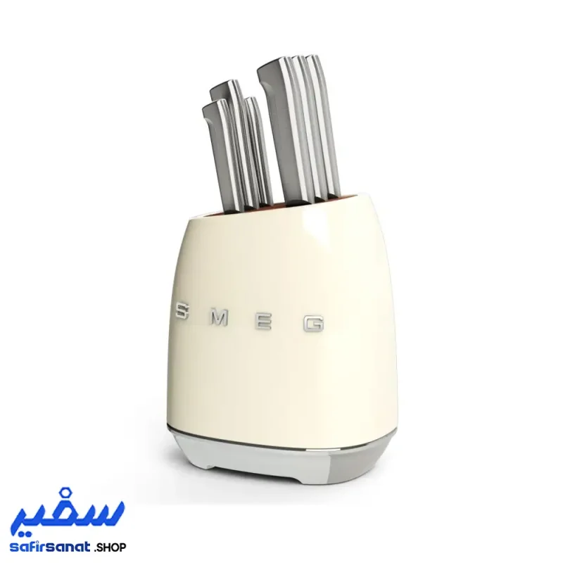 سرویس چاقو 7 پارچه اسمگ مدل SMEG KBSF01